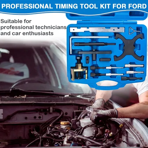 Miniatura 6 de 1.5 1.6 Kit de herramientas de sincronización compatible con Ford Fiesta Fusion Escape Mazda 1.4 1.6 1.8 2.0 Di/TDCi/TDDi ECOBOOST 1.6 Ti-VCT 1.5