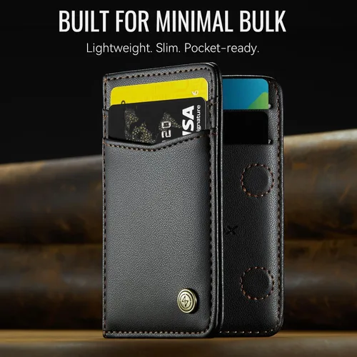 Miniatura 9 de Cartera delgada para hombre y mujer Me99, Negro, Minimalista
