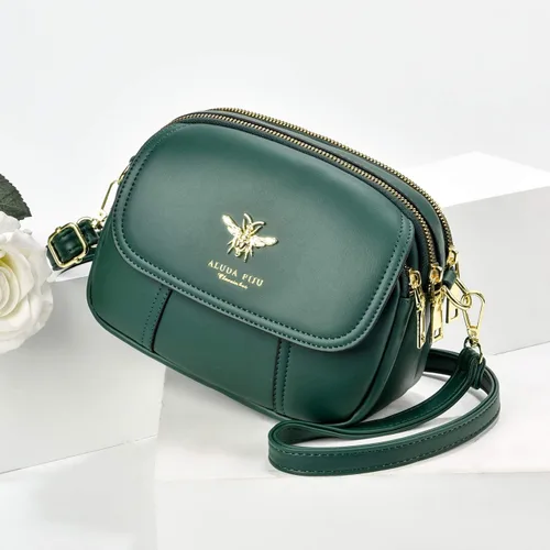 Miniatura 7 de Bandolera pequeña, bolsa elegante estilo mensajero, cartera, bolsa de mano para mujer