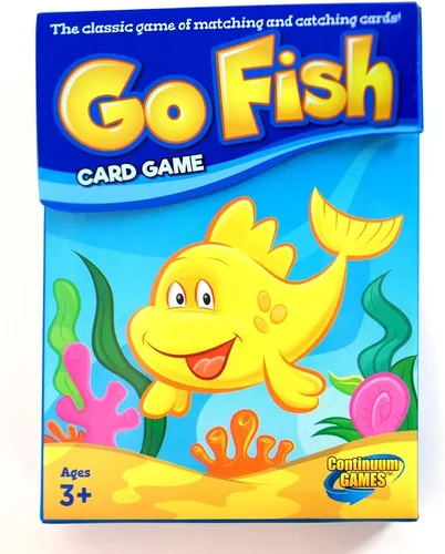 Continuum Games Juego de Cartas Go Fish Clásico Divertido para Niños de 3 años en Adelante