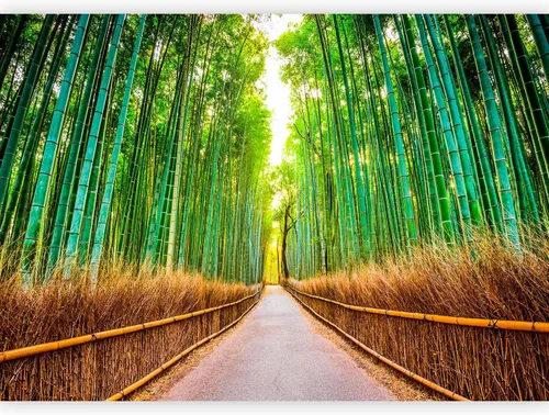 Miniatura 13 de artgeist Mural de pared premium Bosque púrpura, 79 x 55 pulgadas, papel tapiz no tejido, decoración de pared de vellón, impresión fotográfica