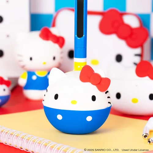 Miniatura 7 de Otamatone Classic Hello Kitty [licencia oficial de Sanrio] Instrumento musical electrónico de personaje japonés Sintetizador portátil de Japón Maywa