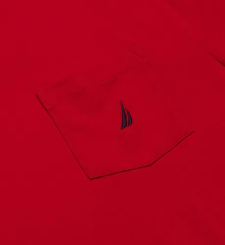 Miniatura 5 de Nautica Camiseta de manga corta con cuello redondo y bolsillo para hombre