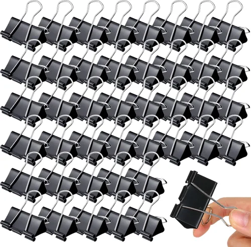 Miniatura 9 de Yexiya 300 Pcs Small Binder Clips Sturdy 0.75 Inch Pink Paper Med Clips Office Supplies Paper Clamps for Office Teachers Students School Business