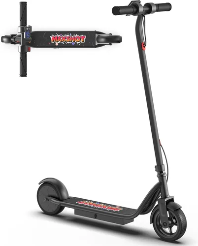 Miniatura 9 de MAXSHOT Electric Scooter Adults & Big Kids, Top Speed 9/16/19MPH, 10/12/16/19Miles Range, 6.5"/8.5" Tires Folding Escooter, APP Control Negro