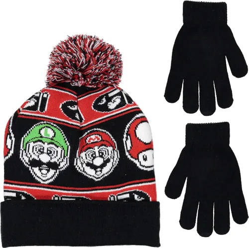 Miniatura 3 de Nintendo Super Mario 4015 - Gorro de invierno para niños