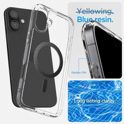 Miniatura 60 de Spigen Funda para iPhone 13 Mini, ultra híbrida MagFit [antiamarilleo] [compatible con Magsafe] - Transparente