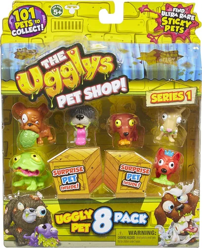 Miniatura 3 de Figura de juguete Ugglys Pet Shop (paquete de 8)