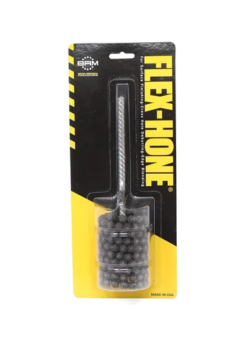 Miniatura 56 de Brush Research BC Flex Hone estándar para cilindros de freno, hidráulica y guías de válvulas, óxido de aluminio, 1-1/8 pulgadas de diámetro, grano