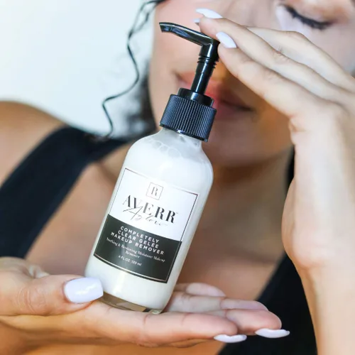 Miniatura 2 de Averr Aglow Removedor de maquillaje Gelée completamente transparente, cuidado facial, mejora el colágeno, calma la piel, limpiador facial natural a