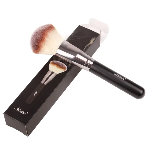 Miniatura 5 de Matto Brocha mineral en polvo – Brocha de maquillaje para gran cobertura, polvo mineral, base de maquillaje, 1 pieza