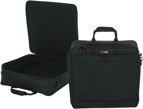 Miniatura 27 de Gator Cases Estuche de nailon acolchado para mezclador/equipo con correa extraíble, 39,4 x 38,1 x 14 cm (G-MIXERBAG-1515)