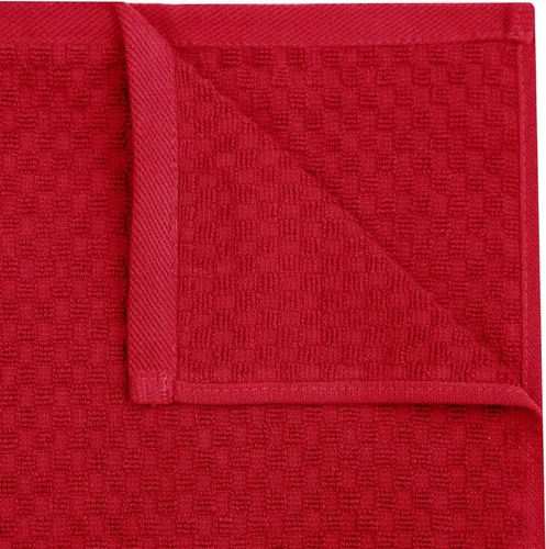 Miniatura 5 de COTTON CRAFT Amazing Kitchen Towels – Juego de 8 toallas de rizo – 100% algodón Euro Café Waffle Weave – Suave y absorbente, de secado rápido
