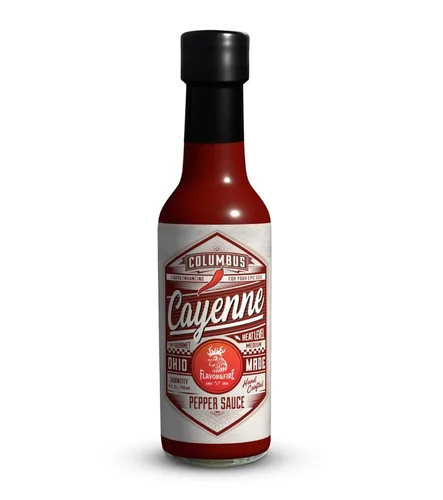 Miniatura 6 de Flavor and Fire Foods, cayena, salsa picante Columbus, infusión de pimienta, galardonada, salsa picante North Market, sabor increíble, ideal