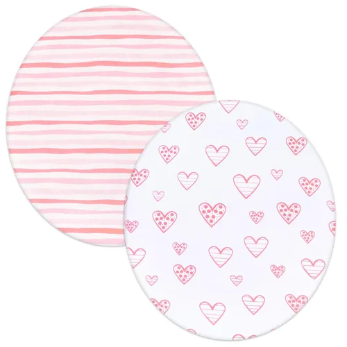 Miniatura 17 de Sábanas ajustadas de moisés compatibles con el moisés Fisher-Price Soothing Motions/Luminate y el moisés portátil Chicco LullaGo Anywhere, paquete