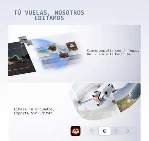 Miniatura 6 de Antigravity Paquete A1 Explorer (3 baterías) – Drone 8K 360 para vuelo inmersivo, control de movimiento de punto a vuelo, evitación de obstáculos