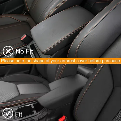 Miniatura 6 de Funda de reposabrazos de consola central para accesorios Subaru Crosstrek 2018 2019 2020 2021 2022 2023 Impreza 2017-2023 Funda de consola central