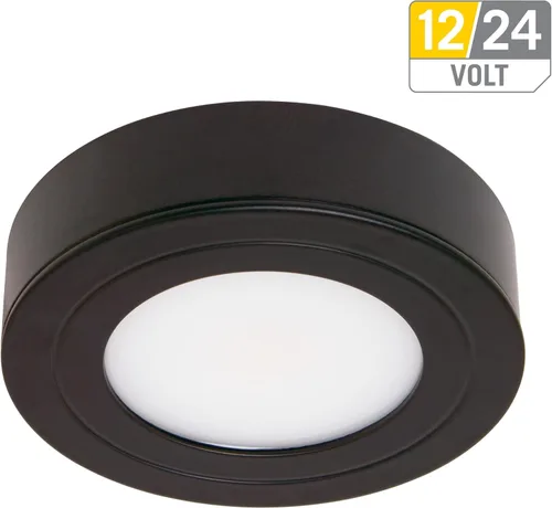 Miniatura 2 de Armacost Lighting 223413 Luz de disco LED Purevue con acabado negro, blanco brillante