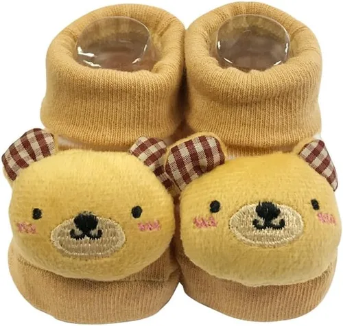 Miniatura 5 de Bowbear Adorables calcetines antideslizantes para bebé, 6 pares