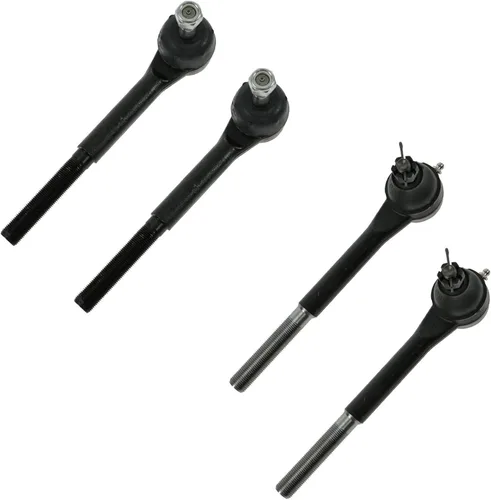 Miniatura 141 de TRQ Juego de barras de acoplamiento delanteras interiores y exteriores de 4 piezas compatible con Jeep Cherokee 1991-2001 y Comanche 91-92