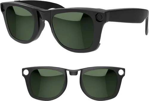 Miniatura 21 de 2 clips polarizados para Ray-Ban Meta Wayfarer y Gen 2 (RW4008/RW4012, talla L, 53-22), clip fotocromático para protección UV Meta Wayfarer Gen 2