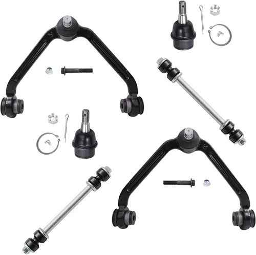 Miniatura 72 de Detroit Axle - Kit de brazos de control de extremo delantero 4WD para Ford 04-08 F-150, 06-08 Lincoln Mark LT, 4 extremos de barra de acoplamiento