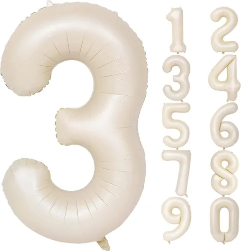 Miniatura 151 de SINBEE Globo dorado del número 10, papel de aluminio Mylar de 40 pulgadas, decoración de fiesta reutilizable para cumpleaños, aniversario, Oro