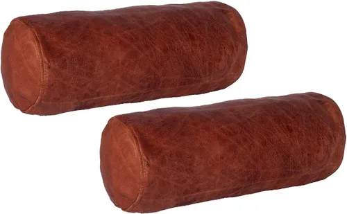 Miniatura 3 de D DOLLY LAMB Funda de almohada redonda con cilindro cervical Diseño ergonómico para cabeza, cuello, espalda y piernas, ideal para soporte