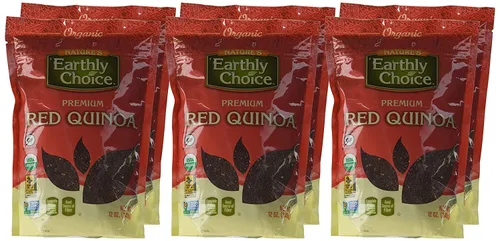 Miniatura 2 de Nature's Earthly Choice Quinua roja orgánica de primera calidad, proteína completa, buena fuente de fibra, grano entero, Kosher, certificado