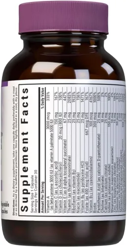 Miniatura 2 de Bluebonnet Nutrition Multi ONE (sin hierro), apoyo nutricional diario*, certificado Kosher, sin gluten, sin lácteos, apto para vegetarianos, 30