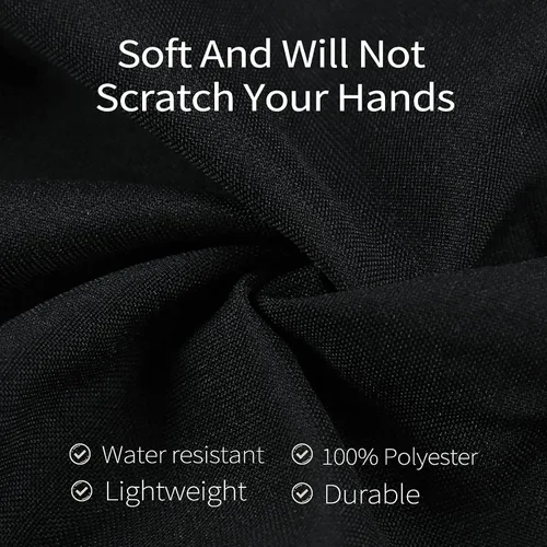 Miniatura 4 de Delantal ajustable con peto, impermeable, con 2 bolsillos, correa para el cuello y corbata extra larga, delantales de cocina unisex