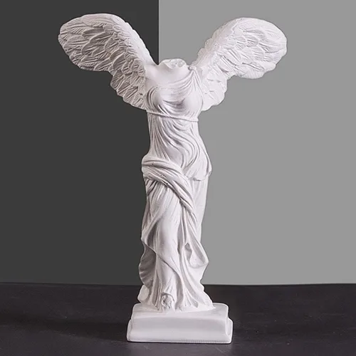 Miniatura 8 de Estatua de David de Yahu Lando, busto griego, estatua de cabeza de busto para decoración del hogar romano, decoración de mesa de café blanca