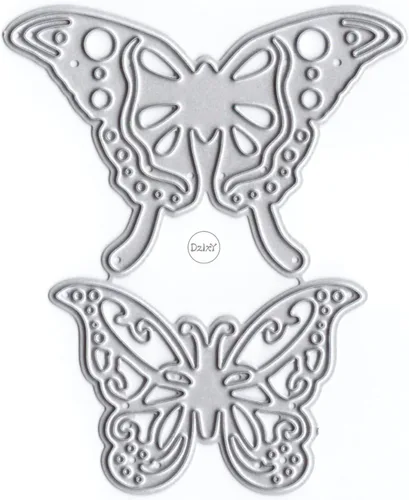 Miniatura 18 de DzIxY Lindas matrices de corte de metal de mariposa de insectos para hacer tarjetas, juegos de troqueles de papel para grabar, álbum, plantillas