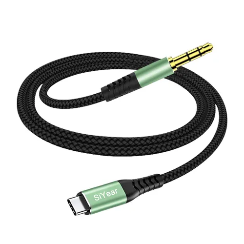 Miniatura 2 de Cable de audio USB C a 0.138 in, TRS de 1/8 pulgadas a USB tipo C Aux para altavoz estéreo de automóvil, cable auxiliar compatible con iPhone 15, 16
