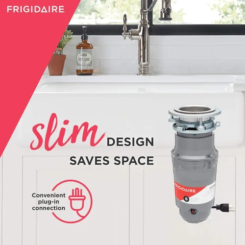 Miniatura 4 de Frigidaire Triturador de Basura con Cable de 1/2 HP para Fregaderos de Cocina FF05DISPC1
