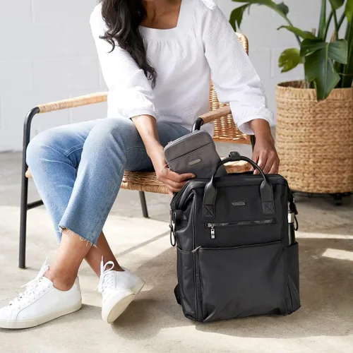 Miniatura 2 de Baggallini Mochila Soho para mujer, Negro, talla única