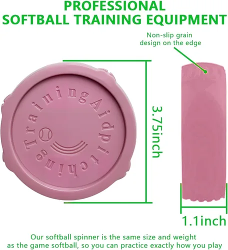 Miniatura 3 de Mogseek Softball Spinner Fastpitch, 12Inches Softball Training Equipment for Pitcher Overhand Thrower Training Aid Equipment for Sports Practice