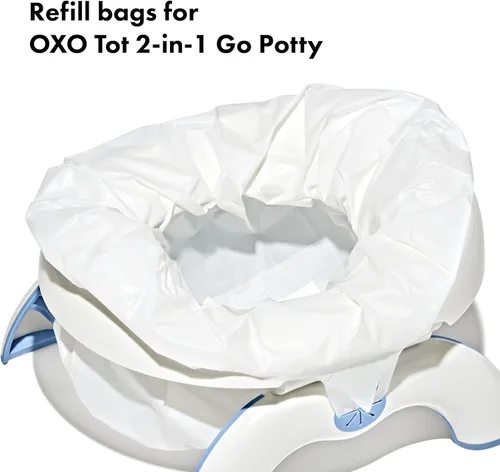 Miniatura 2 de Bolsas de relleno OXO Tot 2 en 1 Go Potty, 30 unidades.