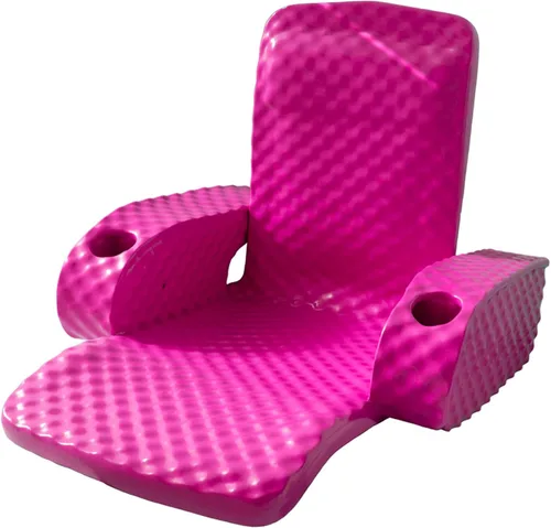 Miniatura 8 de TRC Recreation Folding Baja Chair Foam Swimming Pool Float, Portable Super Soft Floating Lounger with 2 Cup Holders for Beach Essentials