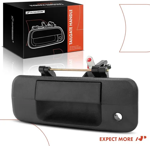 Miniatura 9 de A-Premium Manija de puerta trasera con cerradura compatible con Toyota Tundra 2007-2013, cromada