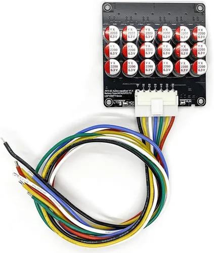 Miniatura 13 de Batería 5A 3S 12V 12.6V Ecualizador activo BMS Balancer LFP Lifepo4 Litio Lipo Li-ion Batería de transferencia de energía Módulo de ecualización