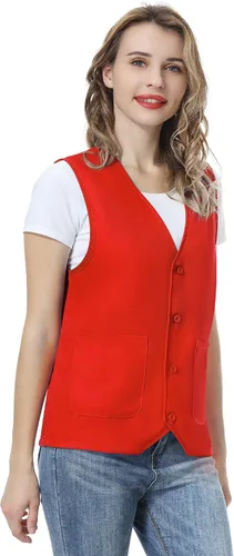 Miniatura 5 de TopTie chaleco para uniforme de voluntario de supermercadochaleco de seguridad para trabajar