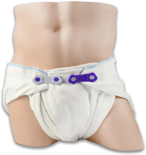 LeakMaster Pañales de tela para adultos, tejido de muselina 100% algodón, pañales de tela plana – Uso con alfileres o sujetadores – Muy absorbentes