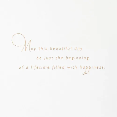 Miniatura 3 de Tarjeta de boda Hallmark Signature (Just the Beginning)