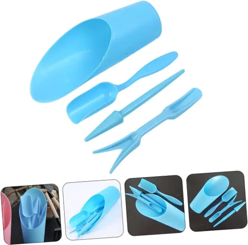 Miniatura 3 de COHEALI Succulent Planting Tool Set Blue PP Succulent Hand Tool Kit for Indoor Bonsai Transplanting Gardening Accessories