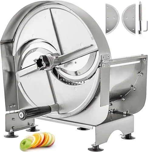 Miniatura 14 de VEVOR Rallador Eléctrico de Queso Fabricante de Ensaladas, Disparador de Ensaladas de 200W, Rebanador Triturador Picador Eléctrico de Vegetales