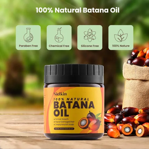 Miniatura 2 de Aceite de batana para el crecimiento del cabello, aceite puro sin refinar para el crecimiento del cabello de Honduras, 100% auténtico y orgánico