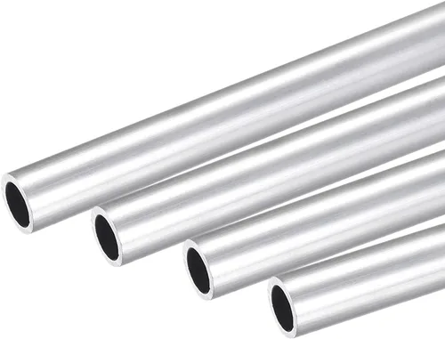 Miniatura 21 de uxcell 6063 Tubo redondo de aluminio 0.236 in OD 0.118 in Diámetro interior 9.843 in Longitud Tubería 4 PC