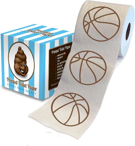 Miniatura 10 de Printed TP Rollo de papel higiénico impreso para juegos deportivos, divertido día de juego, sorpresa, adultos, mujeres, hombres, regalos deportivos