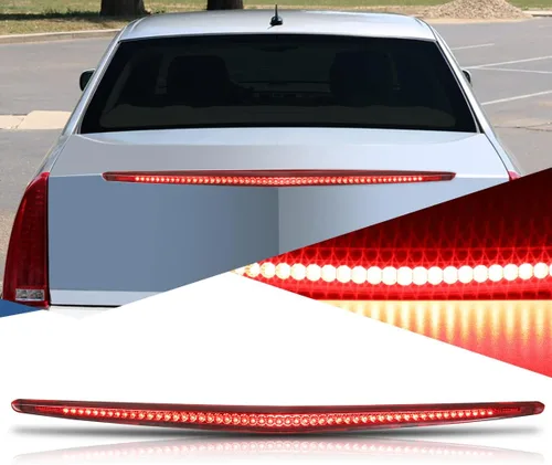 Miniatura 8 de Auto Dynasty Carcasa LED Completa Tintada para Faro Trasero Central Montado en Altura 3ª Luz de Freno de Cola Compatible con Cadillac DTS 06-11